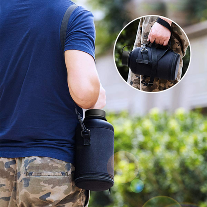 Skorter | BUZIO Insulated Water Bottle with Straw Lid and Flex Cap, 32oz, 40oz, 64oz, 87oz Modern Double Vacuum Stainless Steel Water Bottle, Cold for 48 Hours Hot for 24 Hours Easy Thermos Mug, BPA-Free