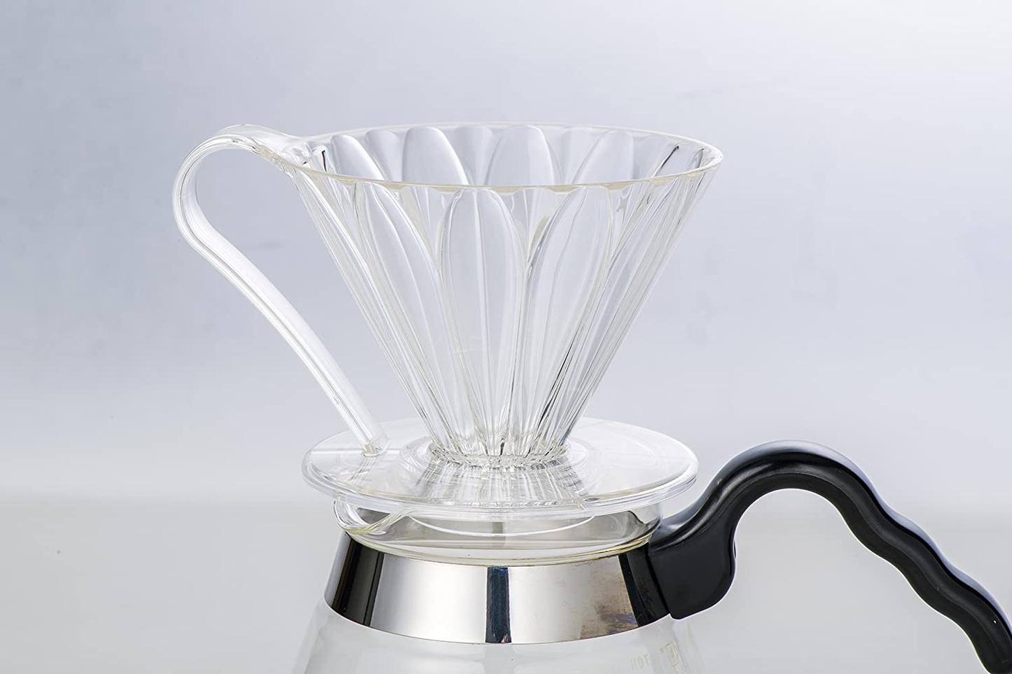 Skørter | Pour Over Coffee Dripper By Sanyo Sangyo: 1-to-4 Cup FLOWER SHAPED Brewer | Smart Drip Coffee Maker And Server | For Freshly Brewed Coffee | Elegant Smart Design For Better Brewing