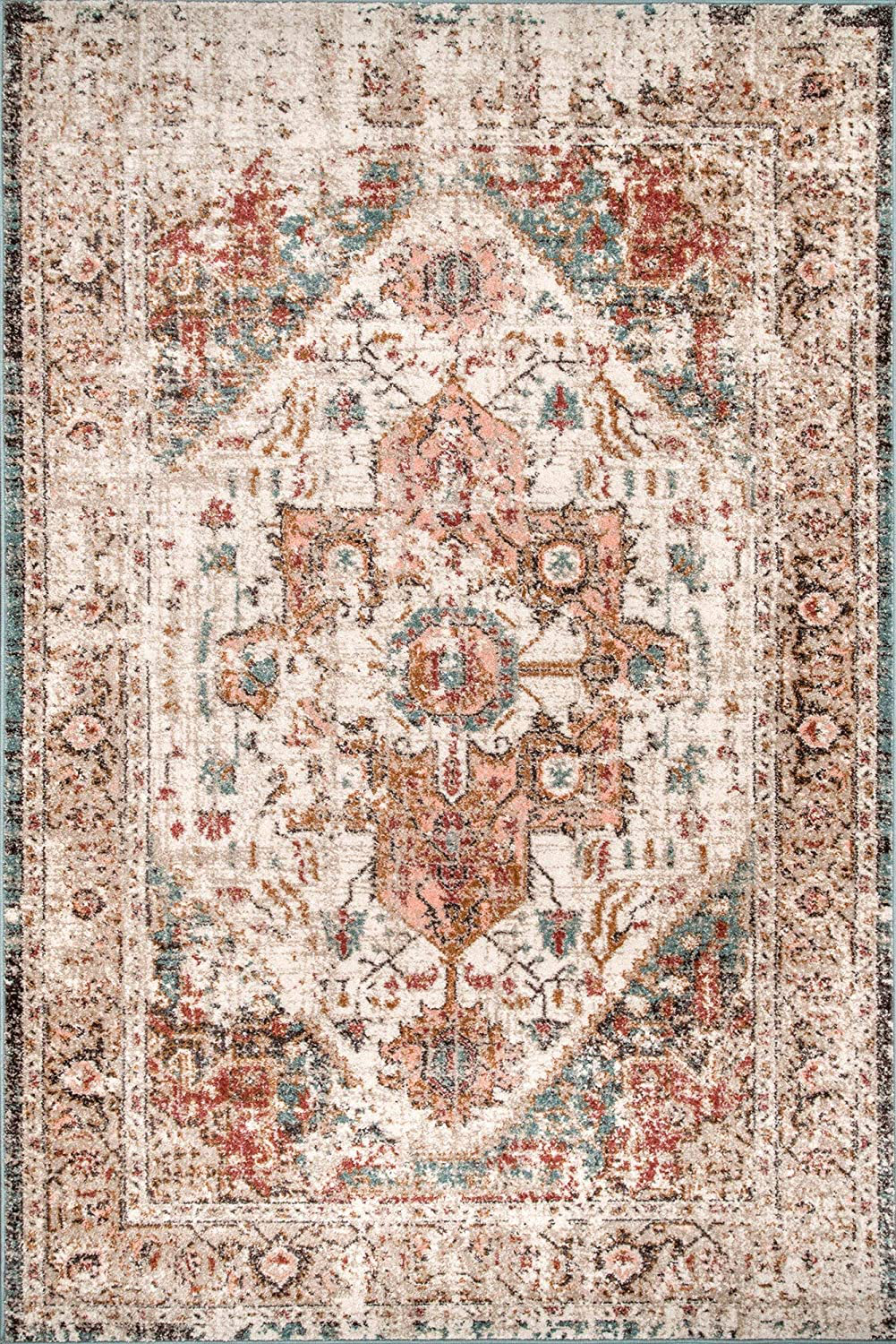 Skørter | nuLOOM Shane Persian Vintage Rug, 3' x 5', Beige
