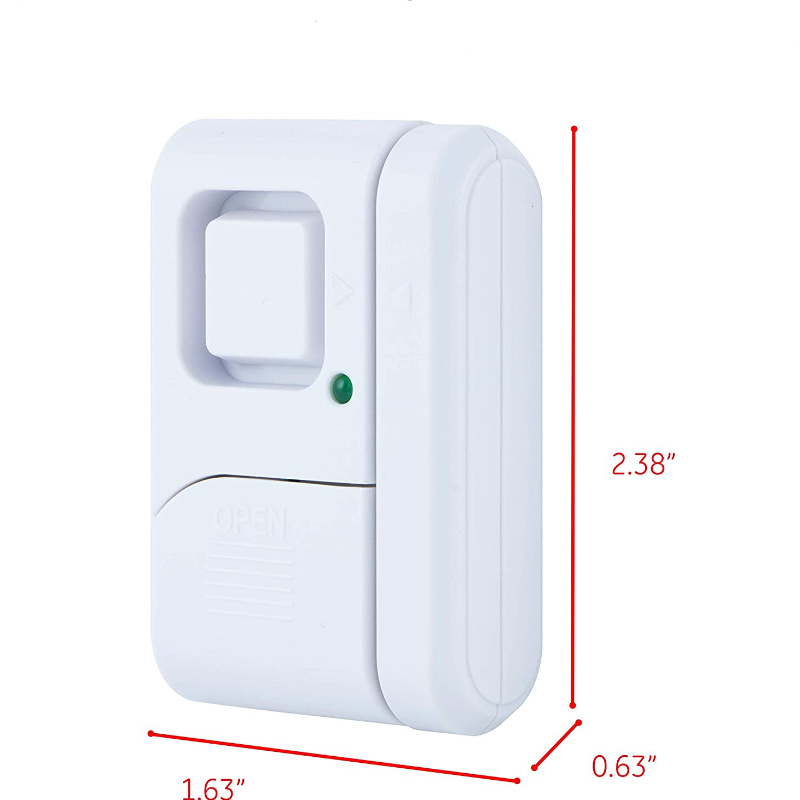 Skorter | 4 Pack Wireless GE Personal Security Window & Door Alarm