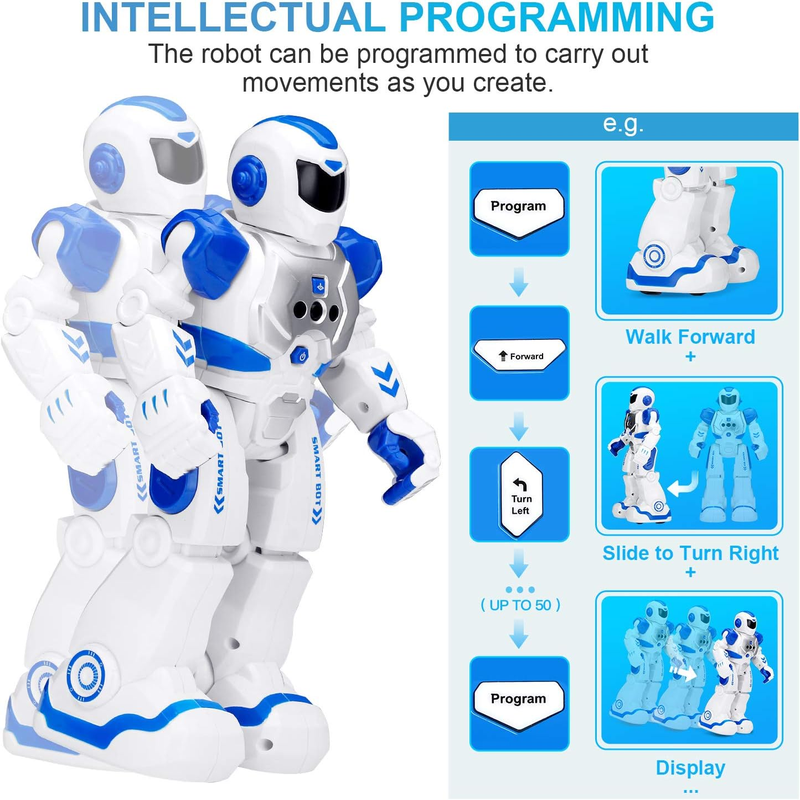 Skørter | RC Gesture Sensing Toy, Interactive Walking Singing Dancing Robot