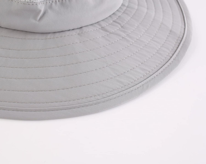 Skorter | Outdoor Upf50+ Mesh Sun Hat Wide Brim Fishing Hat With Neck Flap