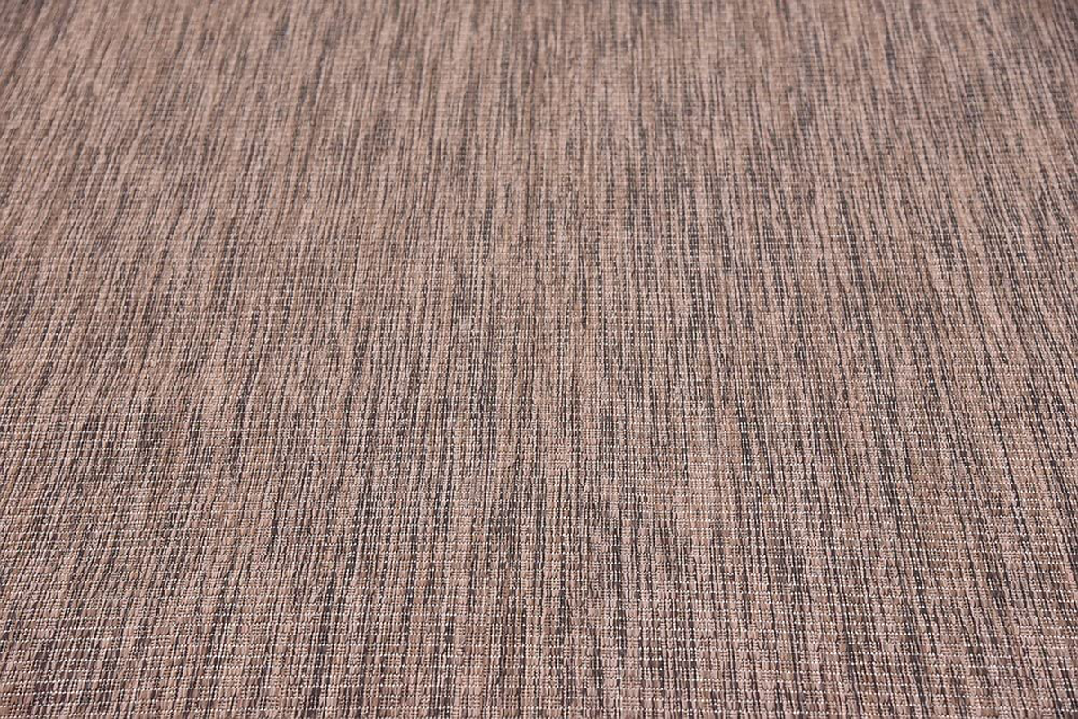 Skørter | Unique Loom Solid Collection Casual Transitional Indoor and Outdoor Flatweave Round Rug, 4', Light Gray/Gray