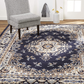 Skørter | Home Dynamix Premium Sakarya Traditional Medallion Border Rug, Porcelain, 5'2"x7'4" Rectangle