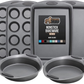 Skørter | Multipack Gorilla Grip Bakeware Sets, Nonstick, Heavy Duty Carbon Steel