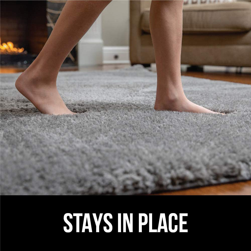 Skørter | Gorilla Grip Original Ultra Soft Area Rug, 3x5 FT, Many Colors, Luxury Shag Rugs, Loveseat Indoor Washable Rugs for Children's Room, Plush Home Decor for Living Room Floor, Children's Room, Bedroom, Brown