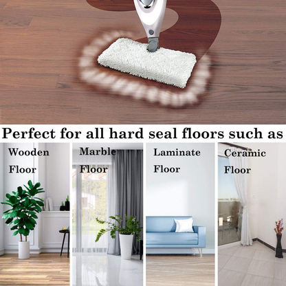 Skorter | FFsign 6 Pack Replacement Washable Microfiber Steam Mop Pads for Shark Steam Pocket Mop Hard Floor Cleaner S3501 S3550 S3601 S3601D S3801 S3801CO S3901 SE450 S2901 S2902, 6 Pcs Cleaning Steam Protection