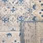 Skørter | Safavieh Brentwood Collection BNT899C Traditional oriental distressed non-shedding stain-resistant living room bedroom area rug, 3' x 5', Ivory / Light grey