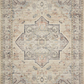 Skørter | Loloi II Hathaway Collection HTH-05 Steel / Ivory, Traditional Runner Rug, 2'-6" x 7'-6"