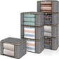 Skørter | Multi Pack Large Cape Closet Organization and Storage Containers for Clothes & Blankets
