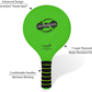 Skørter | Funsparks Paddle Ball Game Jazzminton Beach for Family and Friends – 2 Paddles, 2 Birdies, 1 Ball and Carry Bag – Wind Birdie Included for Windy Days – Racket Game for All Ages