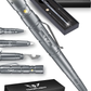 Skørter | TAKEFLIGHT Tactical Pen Survival Gear – Aviation Grade Aluminum LED Tactical Flashlight Multitool – Sturdy, Lightweight EDC Pen Survival Tool – Glass Breaker, Corkscrew, Screwdriver, Gift Box