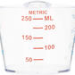 Skørter | Chef Craft Select Plastic Measuring Spoon, 2 Cups, Clear