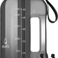 Skørter | AQUAFIT Half Gallon Water Bottle with Straw Half Gallon Water Jug Motivational Water Bottle 64 Ounce Water Bottle with Time Markers Large Water Bottle Big Water Bottle 1/2 Gallon Water Jug Large Water Jug Gray