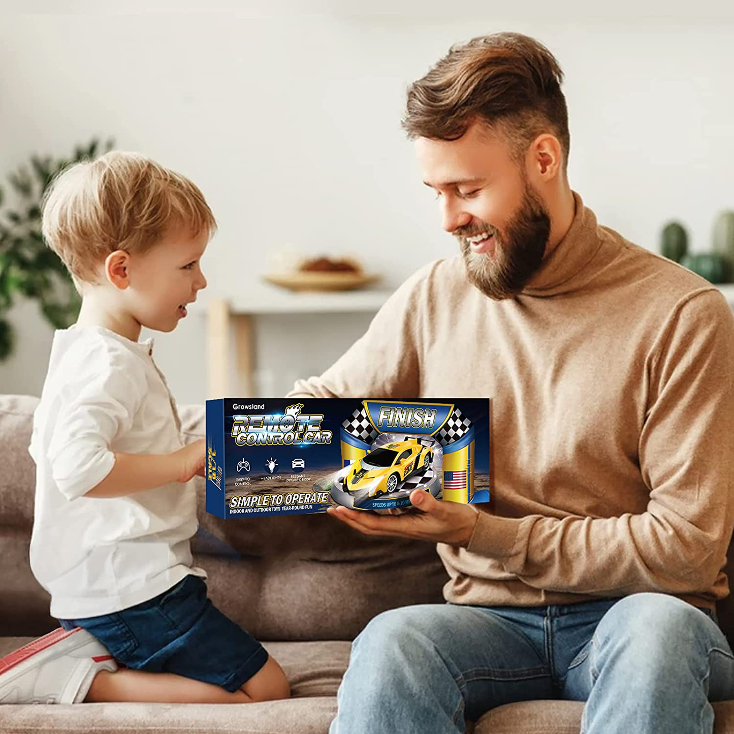 Skørter | Growsland Remote Control Car RC Cars Christmas Gifts Toys for Children 1/18 Electric Sports Racing Hobby Rc Crawler Toy Car Model Vehicle for Boys Girls Adults Included Rechargeable Batteries (Silver)