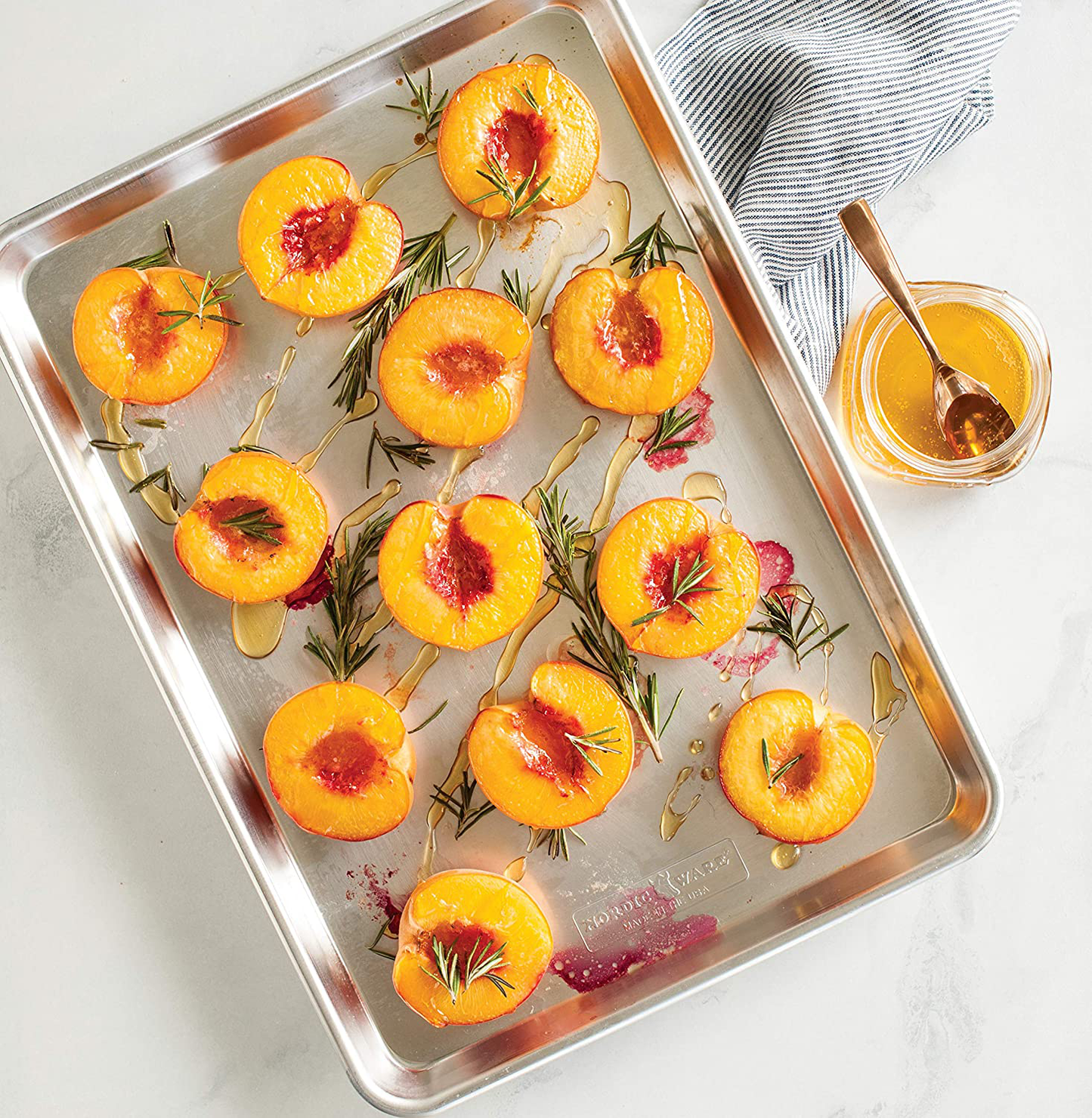 Skørter | Nordic Ware Naturals Large Baking Sheet, 2-Pack, Silver