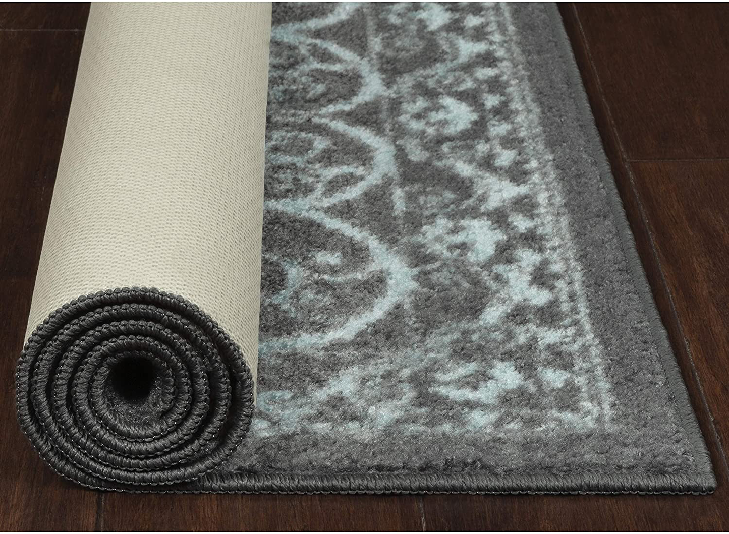 Skørter | Maples Rugs Pelham Vintage Kitchen Rugs Non-Slip Accent Rug [Made in USA], 1'8 x 2'10, Wineberry