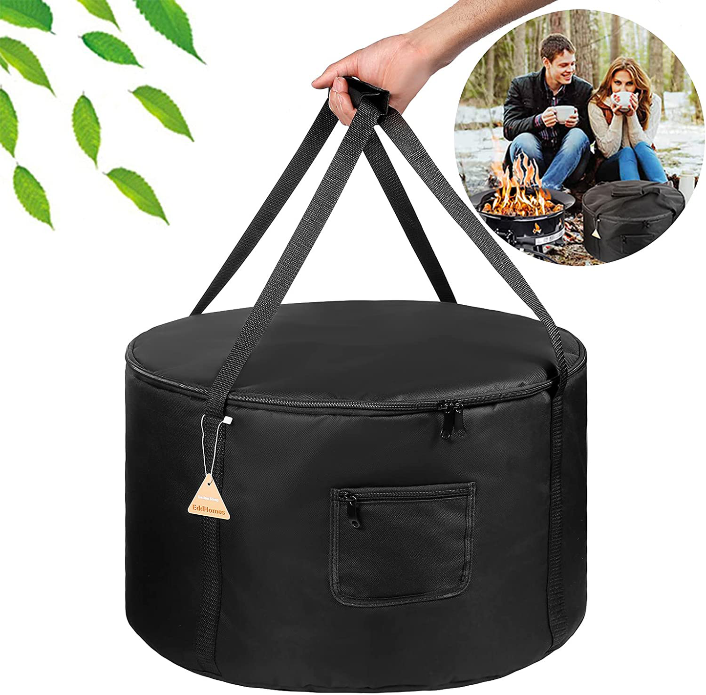 Skorter | Carrying bag for Outland Firebowl 823 Outdoor Portable Propane Fireplace Carrying Bag for Firebowl 870 Waterproof 19 Inch Gas Fireplace Carrying Bag for Outland Fire Bowl 893