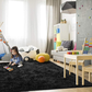 Skørter | TWINNIS Super Soft Shaggy Rugs, Fluffy Rugs, 4x5.9 Feet, Indoor Modern Plush Area Rugs for Living Room Bedroom Children's Room Nursery Home Decor, Upgraded Anti-Slip Durable Rectangular Fuzzy Rug, Indigo