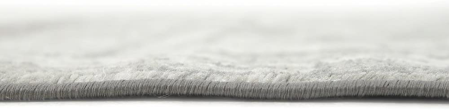 Skørter | Unique Loom Sofia Collection Area Traditional Vintage Rug, French Inspired Perfect for All Home Decor, 2' 0 x 9' 10 Runner, Black/Gray
