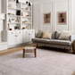 Skørter | Loloi II Loren Collection Vintage Printed Persian Area Rug 2'-3" x 3'-9" Sand