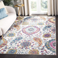 Skørter | Safavieh Madison Collection MAD600B Boho Chic Glam Paisley Non-Shedding Living Room Bedroom Accent Area Rug, 4' x 6', Cream / Multi