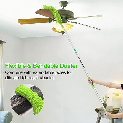 Skorter | Wontolf 62'' Car Wash Mop Brush Set Glove With Long Handle Window Cleaner Car Duster Long Handle Microfiber Towels Cleaning Cloth Car Wash Equipment For Rv Suv Cars 9pcs