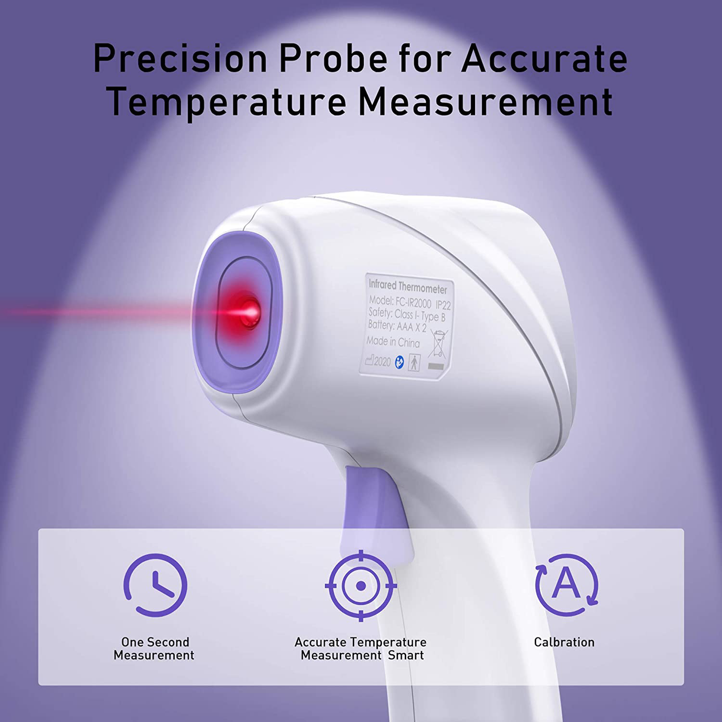 Skorter | Contactless Thermometer for Adults, Forehead Thermometer and Object Thermometer 2 in 1 Dual-Mode Thermometer with Fast Accurate Results