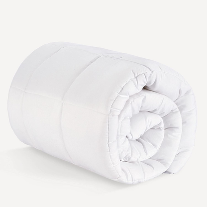 Skorter | SONIVE Quilted Mattress Protector Soft Fuzzy Pillow Top Mattress Protection Down Alternative Filling Tops Stretch Up to 21 Inch Deep Pocket (White, Twin)