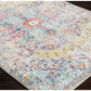 Skørter | Artistic Weavers Odelia Vintage Bohemian Area Rug, 4' x 6' Oval, Orange/Navy Blue