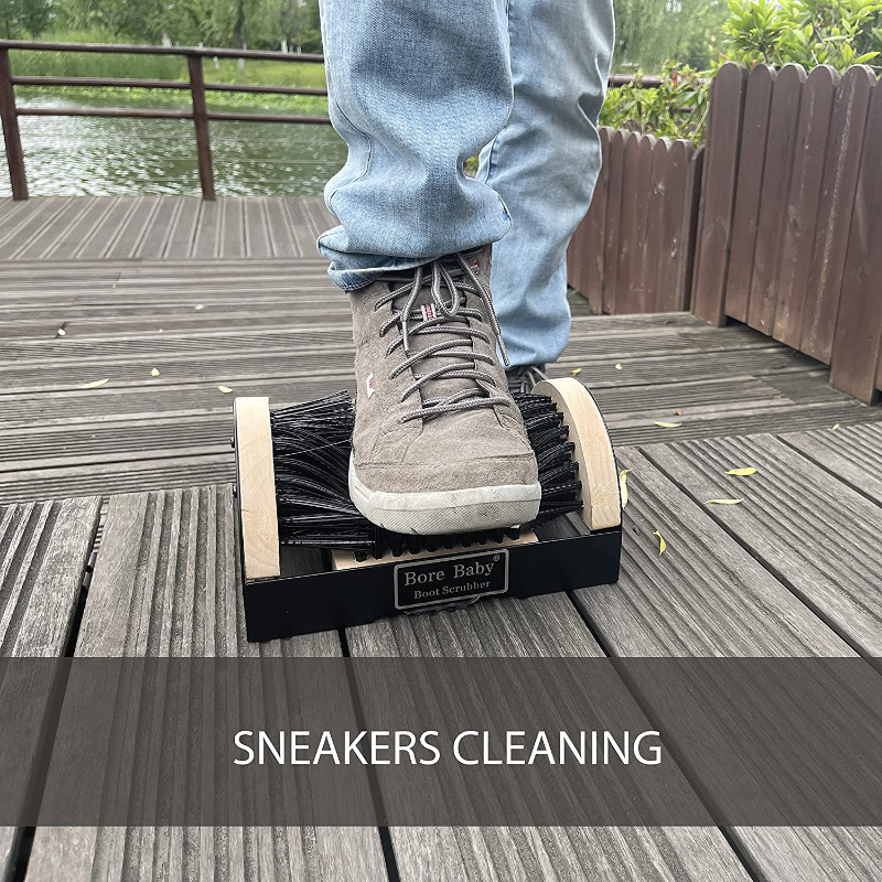 Skørter | Outdoor Heavy Duty Boot Scrubber Brush for Work Shoes and Sneakers