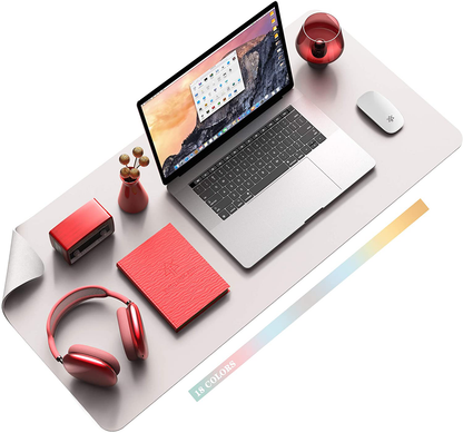 Skorter | Desk Pad Protector Waterproof Non-Slip Leather Office Mouse Mat