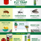 Skørter | RESCUE! Fruit Fly Trap Attractant Refill – 30 Days Supply – 10 Pack