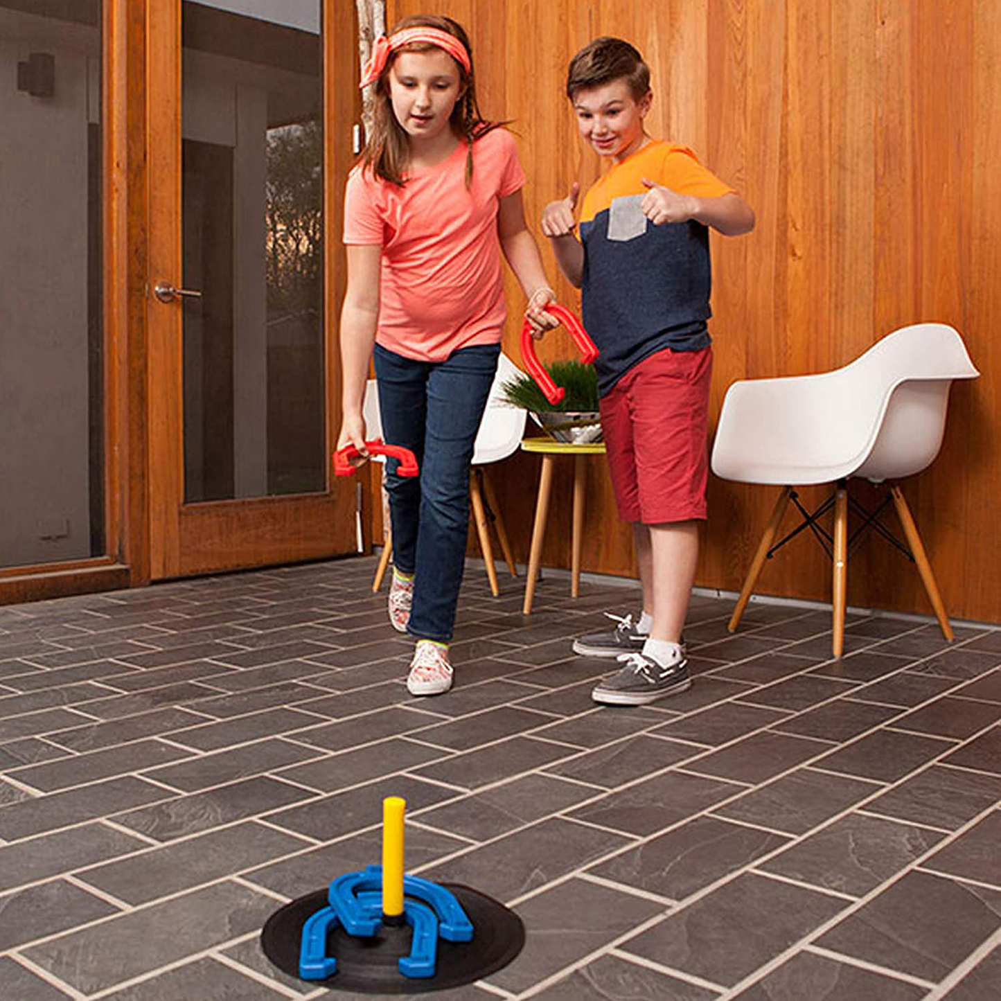 Skørter | Champion Sports Indoor/Outdoor Horseshoe Set