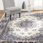 Skørter | Home Dynamix Premium Sakarya Traditional Medallion Border Rug, Porcelain, 5'2"x7'4" Rectangle
