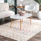 Skørter | nuLOOM Moroccan Blythe Area Rug, 5' Square, Light Multi