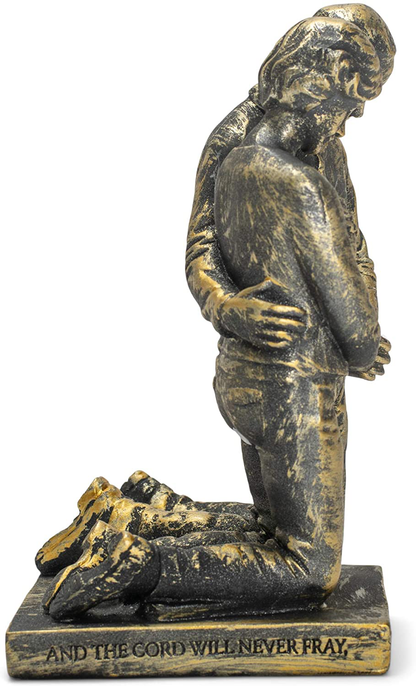 Skorter | Dicksons Beierende Spouse and Spouse 5 inches Gray Resin Stone Table Figurine