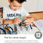 Skørter | CIRO 12-in-1 Solar Robot Toys, STEM educational activities for kids 8-12, 190 pieces building set