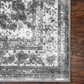 Skørter | Unique Loom Sofia Collection Area Traditional Vintage Rug, French Inspired Perfect for All Home Decor, 2' 0 x 9' 10 Runner, Black/Gray