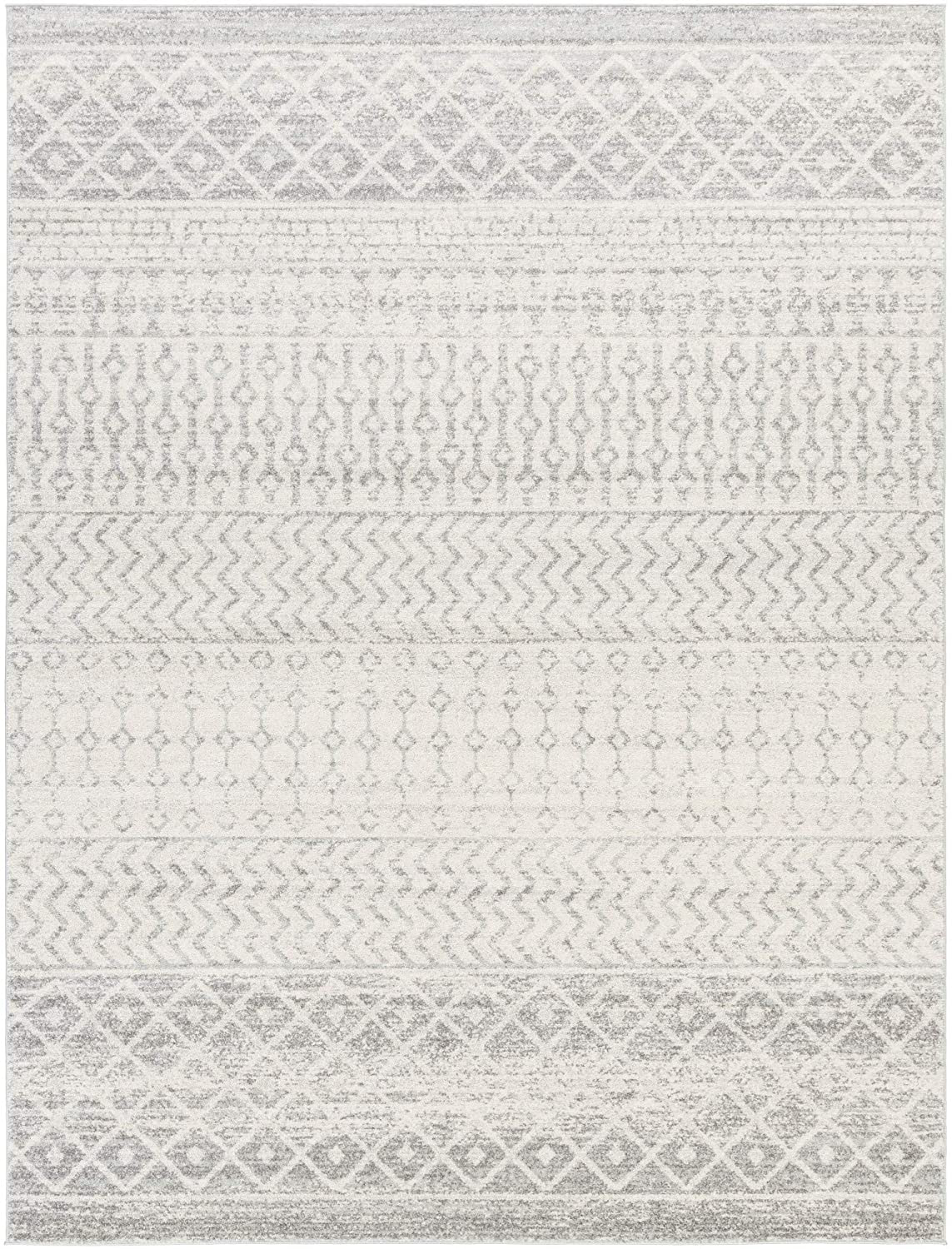 Skørter | Artistic Weavers Chester Charcoal and Ivory Bohemian/global 2 feet 7 inches x 7 feet 6 inches area rug, black