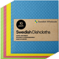 Skørter | Swedish wholesale Swedish dishcloths - Pack of 10, reusable, absorbent towels for kitchen, bathroom, and countertop cleaning - Cellulose sponge cloth - Red