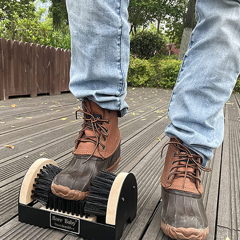 Skørter | Outdoor Heavy Duty Boot Scrubber Brush for Work Shoes and Sneakers