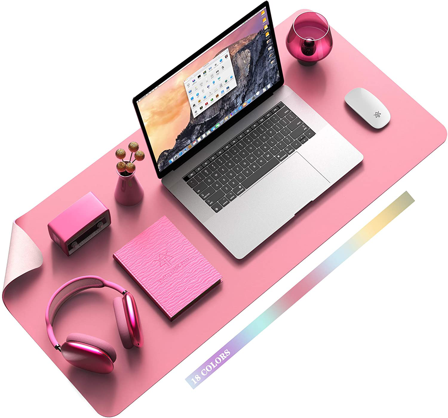 Skorter | Desk Pad Protector Waterproof Non-Slip Leather Office Mouse Mat