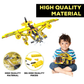 Skørter | 2-in-1 Dumper or Fly - 361 Pieces Creative Block Engineering Building Blocks Set