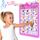 Skørter | Just Smarty Interactive ABC and 123 Learning Poster, Pink