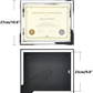 Skørter | 8.5 x 11 Certificate Document Frame Packs 4 Diploma Glass Picture Frames for Tabletop