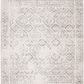 Skørter | Safavieh Tulum Collection TUL264B Moroccan Boho Distressed Non-Shedding Stains Resistant Living Room Bedroom Area Rug, 3' x 3' Round, Ivory / Turquoise