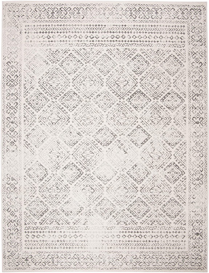 Skørter | Safavieh Tulum Collection TUL264B Moroccan Boho Distressed Non-Shedding Stains Resistant Living Room Bedroom Area Rug, 3' x 3' Round, Ivory / Turquoise
