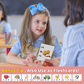 Skørter | HahaGift Educational toys for 2-5 year old girl gifts, Matches letter learning game activities, Christmas birthday gift for toddlers 2 3 4 5 year old girls