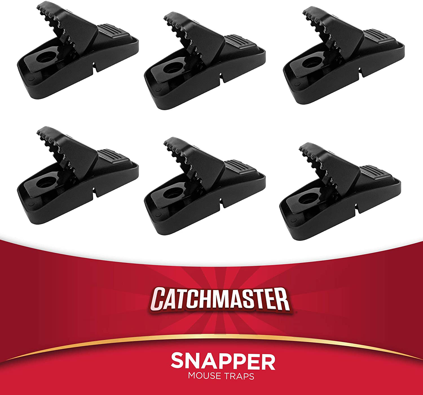 Skørter | Catchmaster Snapper Quick-Set Reusable Snap Mouse Traps - 6 Pack